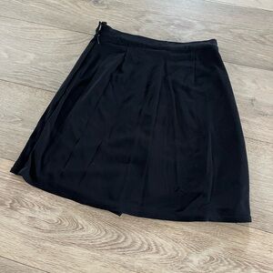 J.Jill On-The-Go Skort Skirt Black Size 4 Small